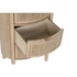 Kép 5/7 - Éjjeli szekrény gumifa, rattan 48x35x66 cm natúr