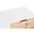 Kép 3/5 - Éjjeliszekrény gumifa, császárfa 40x30x48 cm színes