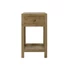 Kép 6/6 - Éjjeliszekrény mdf, bambusz 44x42x75 cm barna