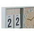Kép 3/5 - Falióra naptár mdf, polipropilén 40x5x24 cm menta, sötétzöld 2 féle