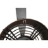 Kép 5/5 - Falióra propeller fém, pvc 75,5x8x67 cm barna