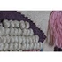 Kép 4/5 - Faliszőnyeg bojtos juta, pamut 45x2x115 cm színes