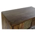 Kép 3/8 - Fiókos szekrény akácfa, fém 87x47x101 cm színes