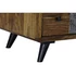 Kép 8/8 - Fiókos szekrény akácfa, fém 87x47x101 cm színes