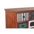 Kép 4/9 - Fiókos szekrény fa, mdf 90x40x104 cm barna, színes
