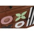 Kép 9/9 - Fiókos szekrény fa, mdf 90x40x104 cm barna, színes