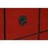 Kép 6/10 - Fiókos szekrény szilfa 102x42x120 cm piros