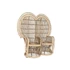 Kép 5/7 - Fotel 2 személyes rattan 153x67x145 cm natúr