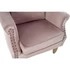 Kép 3/7 - Fotel bársony, gumifa 73x70x87 cm pink