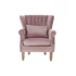 Kép 6/7 - Fotel bársony, gumifa 73x70x87 cm pink