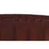 Kép 6/8 - Fotel fa, fém, bőr 63x72x74 cm barna, fekete