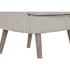 Kép 5/8 - Fotel lucfenyő, poliészter 61x56x75 cm bézs