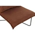 Kép 3/7 - Fotel párnával poliészter, fém 68x78x75 cm terrakotta
