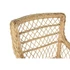Kép 4/7 - Fotel párnával rattan 56x63x86 cm natúr, fehér