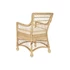 Kép 7/7 - Fotel párnával rattan 56x63x86 cm natúr, fehér