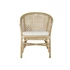 Kép 6/7 - Fotel párnával rattan 69x65x89 cm natúr