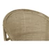 Kép 4/8 - Fotel párnával rattan, pamut 65x63x90 cm barna, fehér