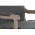 Kép 5/8 - Fotel poliészter, fa 70x66x95,5 cm szürke, barna