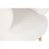 Kép 3/8 - Fotel poliészter, fa 80x58x79 cm fehér