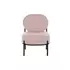 Kép 6/7 - Fotel poliészter, fém 51x61x79 cm pink, fekete