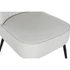 Kép 3/8 - Fotel poliészter, fém 55x64x72,5 cm bézs, fekete