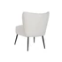 Kép 8/8 - Fotel poliészter, fém 55x64x72,5 cm bézs, fekete