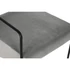 Kép 3/8 - Fotel poliészter, fém 62x76x76 cm szürke