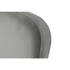 Kép 5/8 - Fotel poliészter, fém 62x76x76 cm szürke