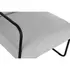 Kép 3/7 - Fotel poliészter, fém 64x74x79 cm fehér, fekete