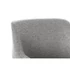 Kép 4/8 - Fotel poliészter, fém 66x62x76,5 cm világosszürke, fekete