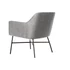 Kép 8/8 - Fotel poliészter, fém 66x62x76,5 cm világosszürke, fekete