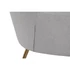 Kép 5/8 - Fotel poliészter, fém 70x74x82,5 cm szürke, arany