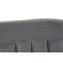 Kép 6/8 - Fotel poliészter, fém 70x75x86 cm szürke, arany