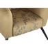Kép 3/8 - Fotel poliészter, fém 75x71x71 cm sárga, fekete