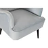 Kép 3/8 - Fotel poliészter, fém 76x76x82 cm égkék, fekete
