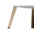 Kép 6/7 - Fotel poliészter, fém 85x85x81 cm krém