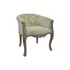 Kép 2/5 - Fotel poliészter, gumifa 61x61x69 cm bézs, barna