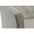 Kép 3/5 - Fotel poliészter, gumifa 61x61x69 cm bézs, barna
