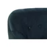 Kép 5/7 - Fotel poliészter, gumifa 83x80x81 cm türkizkék, natúr