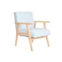 Kép 2/8 - Fotel poliészter, mdf 61x69x77 cm égkék