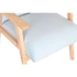 Kép 4/8 - Fotel poliészter, mdf 61x69x77 cm égkék