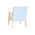 Kép 8/8 - Fotel poliészter, mdf 61x69x77 cm égkék