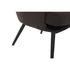 Kép 6/9 - Fotel poliészter, mdf 74x57x90 cm sötétszürke