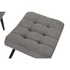 Kép 3/8 - Fotel szett poliészter, fém 69x77x91 cm szürke, fekete S/2