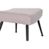 Kép 5/7 - Fotel szett poliészter, fém 70x60x84 cm pink, fekete S/2