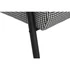 Kép 6/8 - Fotel szett poliészter, fém 72x91,5x91,5 cm fehér, fekete S/2