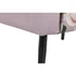 Kép 5/8 - Fotel virágok poliészter, fém 75x71x71 cm pink, fekete