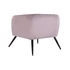 Kép 8/8 - Fotel virágok poliészter, fém 75x71x71 cm pink, fekete
