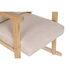 Kép 3/8 - Hintaszék bükkfa, poliészter, mdf, eukaliptuszfa 60x89x84 cm bézs, natúr