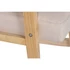 Kép 5/8 - Hintaszék bükkfa, poliészter, mdf, eukaliptuszfa 60x89x84 cm bézs, natúr